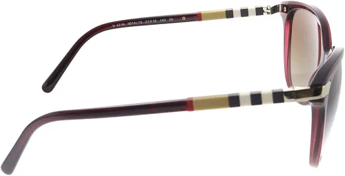 Miniatura 3 de BURBERRY BE 4216 300213 - Gafas de sol de plástico con ojo de gato Dark Havana lente gradiente marrón Habana oscuro
