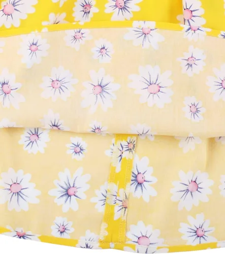 Miniatura 304 de Vestido de verano para niña, de algodón, con diseño floral