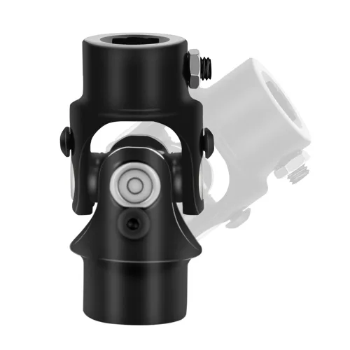 Miniatura 7 de COOL STAR 3/4"-30 Spline x 3/4" DD Junta Universal de Dirección Negra de Una Sola Junta en U de Eje 83mm (3-1/4") Ángulo de Trabajo Universal