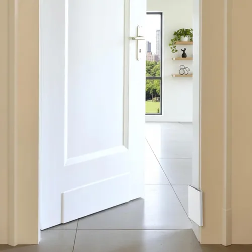 Miniatura 4 de TIESOME 10 sellos de esquina de puerta, sellos autoadhesivos para esquinas de puerta, burletes de espuma, para sellar marcos de puertas, tapones