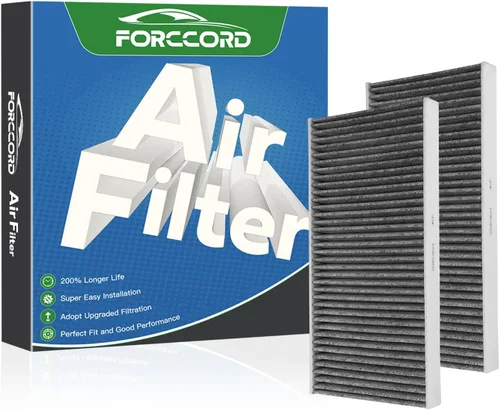 Paquete de 2 filtros de aire de cabina HEPA para Volkswagen ID.4 2021-2026, Audi Q4 e-tron 2022-2025, 2025 Volkswagen ID. Reemplazo de filtro de