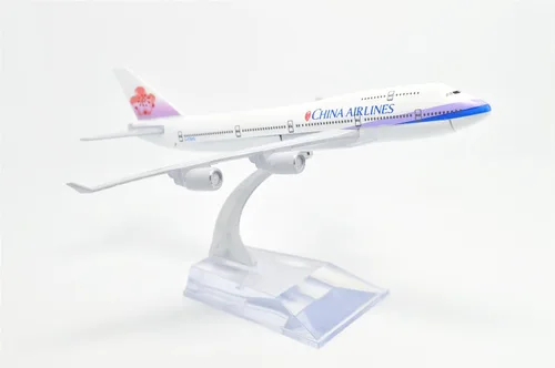 Miniatura 4 de TANG DYNASTY (TM) 1:400 6.3 in B747-400 Taiwán China Airlines Metal Avión Modelo Avión Modelo Avión Juguete