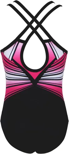 Miniatura 19 de MODAFANS Leotardos de gimnasia para niñas brillantes para bailar ballet, pantalones cortos con espalda cruzada