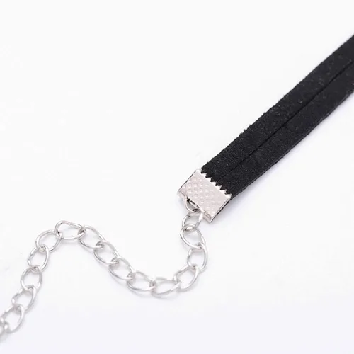 Miniatura 7 de JAKAWIN Gargantilla Collar Ajustable Negro Collar Collares para Mujer NK134