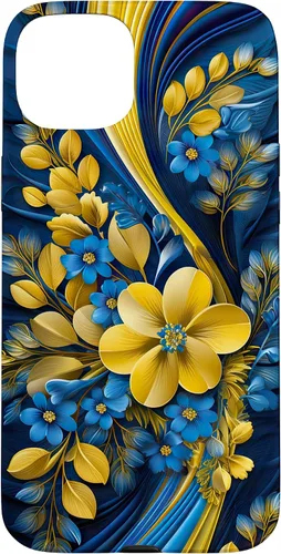 Miniatura 9 de Bandera de estilo floral de Ucrania para iPhone 11 Pro Max - Funda del orgullo ucraniano