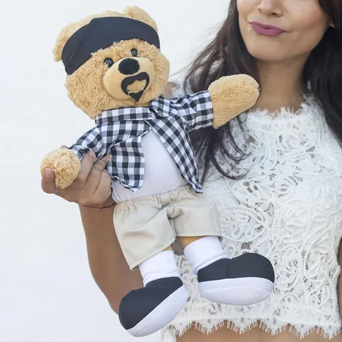 Miniatura 3 de Hollabears Oso de peluche Cholo de 16 pulgadas para el día de San Valentín, extra grande
