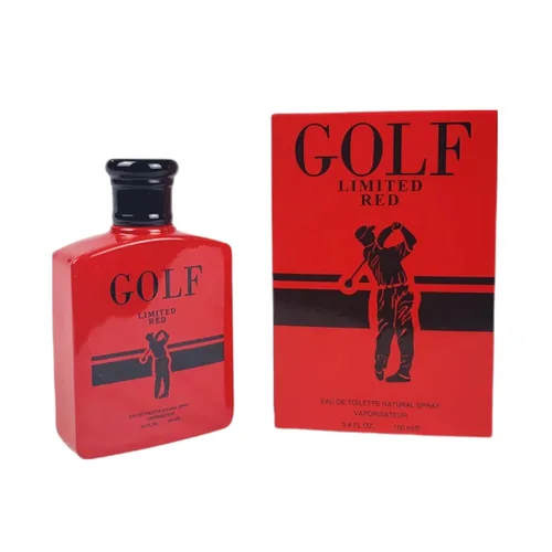 Holiday Depot Secret Plus Golf Series Cologne - Rojo, Fragancia para Hombre 3.4 fl oz/Eau De Parfum Natural Spary Vaporizateur
