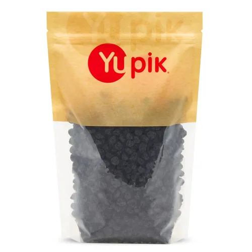 Yupik Arándanos Azules Secos, 2.2 lb (35.2 oz), Sin Gluten, Kosher, Frutas Secas Dulces, Bayas Enteras, Sin Sulfitos, Fuente de Fibra y Vitaminas,