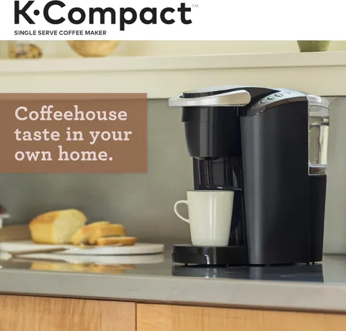 Miniatura 9 de Keurig K-Compact - Cafetera de cápsulas K-Cup de una sola porción, con 3 tamaños de preparación, función Smart Start, depósito extraíble de 36