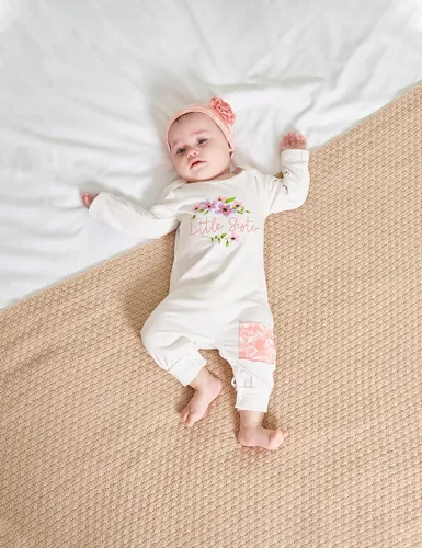Miniatura 3 de Mono de manga larga con estampado floral para bebé o niña