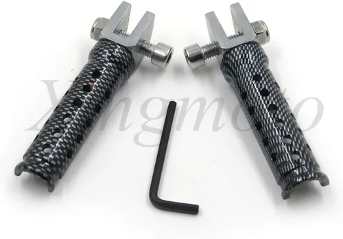 Miniatura 3 de Estriberas plegables para motocicleta, estribos delanteros compatibles con Yamaha FZR 600 XJ 600S YZF 600R 750R 1000 FZS1 FZ-1 R1 R6, pedal