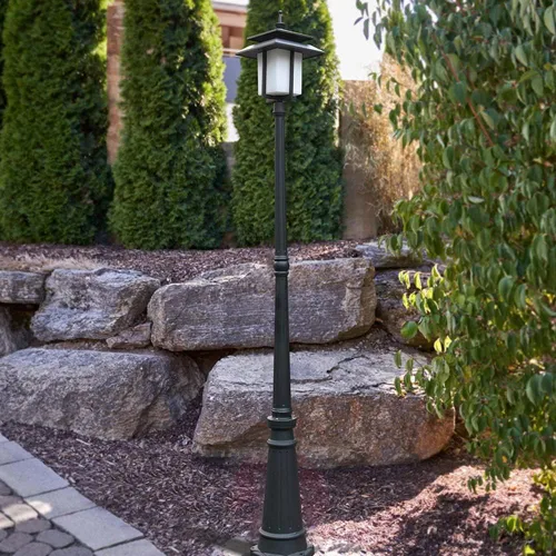 Miniatura 4 de Luces de poste al aire libre, lámpara de jardín impermeable de poste alto al aire libre, lámpara de jardín comunitario, lámpara de aluminio