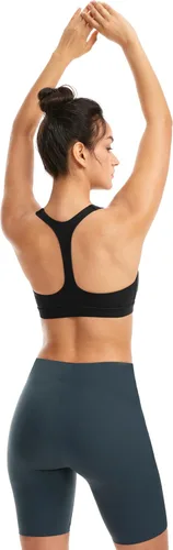 Miniatura 5 de Sujetadores deportivos acolchados para mujer, brasier deportivo sexy de línea larga entrecruzada, brasier deportivo de soporte medio con tirantes
