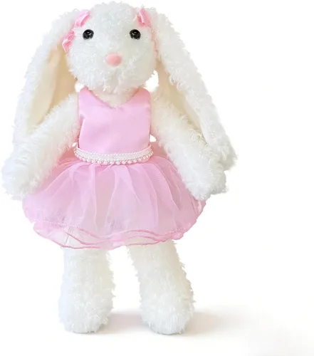 Miniatura 9 de Juego de 5 cestas de peluche para conejito de Pascua, cubos de Pascua con huevos de Pascua, cesta de caza para regalos de fiesta de Pascua, bolsas