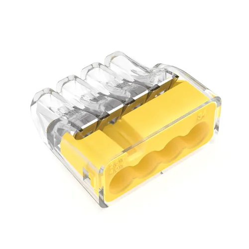 Miniatura 16 de IDEAL Electrical 30-1333S - Conector de 3 puertos a presión, color naranja, (10 unidades)