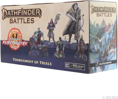 Miniatura 3 de WizKids Pathfinder Battles: Fists of The Ruby Phoenix - Juego de caja del Torneo de Pruebas