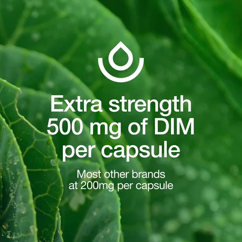 Miniatura 5 de DIM Suplemento 500mg - Diindolilmetano - Vegano, sin OMG, sin gluten - 90 cápsulas