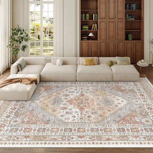 Miniatura 128 de zesthome Alfombra 4x6 - Alfombra Resistente a Manchas Lavable, Alfombras con Respaldo Antideslizante para Sala de Estar, Alfombras Pequeñas de Área