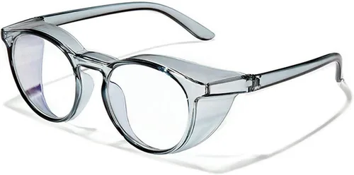 Miniatura 33 de Gafas de seguridad anti niebla para mujeres y hombres, TR90, lentes de bloqueo de luz azul, transparentes, antiarañazos, protección UV, marco