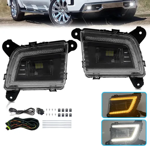 Miniatura 58 de Luces antiniebla compatibles con Chevy Silverado 1500 2500/2001 2002 Silverado 1500HD 2500HD 2500HD 3500/2000-2006 Tahoe Suburban 1500 2500