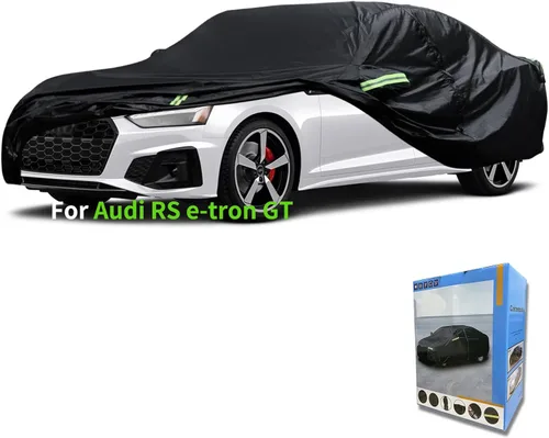 Miniatura 17 de Ajuste personalizado para funda de auto Audi, para todo tipo de clima, impermeable, para todo tipo de clima, protección UV, resistente al viento