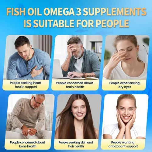 Miniatura 7 de VivoNu Aceite de pescado Omega 3 de triple fuerza, 4200 mg, 300 cápsulas blandas Recubrimiento entérico para no regusto a pescado capturado