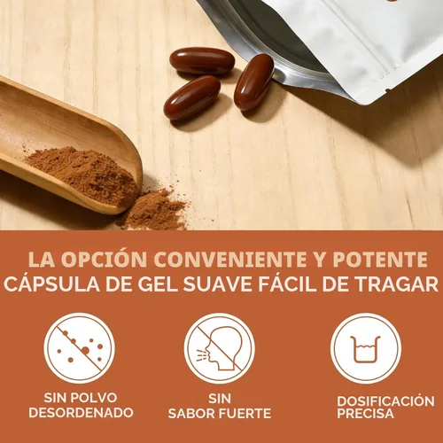 Miniatura 6 de LIRAE Cápsulas blandas de canela de Ceilán con aceite MCT, extracto de hierbas altamente biodisponible, sin OMG, sin gluten, 300 cápsulas blandas (1)