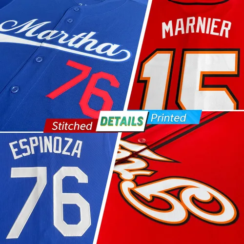 Miniatura 2 de KXK - Camiseta de béisbol personalizada cosida, uniforme deportivo para hombres, mujeres y niños