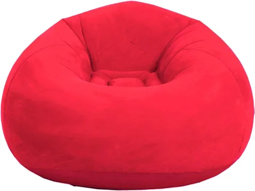 Miniatura 6 de Beanless Bag - Silla inflable para exteriores, sofá perezoso, sin relleno, lavable, plegable, para organizar juguetes de peluche o espuma Azul