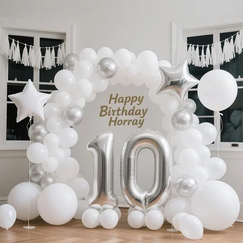 Miniatura 5 de Globo negro, 145 globos de látex negro de alta calidad, kit de arco de diferentes tamaños de 18, 12, 10, 5 pulgadas, kit de arco de guirnalda