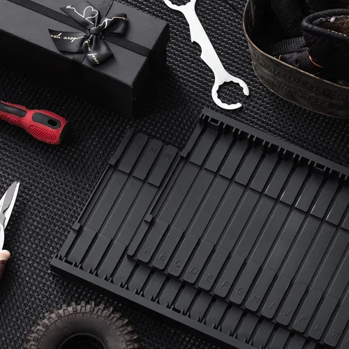 Miniatura 6 de Wesiti 2 piezas de modelo, estantes de plástico para colocar herramientas para modelos, figuras de acción, pasatiempos, accesorios de bricolaje