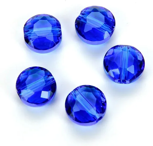 Miniatura 15 de Adabele - 25 cuentas de cristal sueltas con facetas austriacas de 0.315 pulgadas (0.315 in) compatibles con Swarovski Preciosa 5052 SSMR811