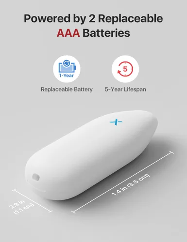 Miniatura 2 de X-Sense - Termómetro higrómetro Wi-Fi para interiores, requiere estación base Sensor de temperatura inteligente para casa, dormitorio, bodega