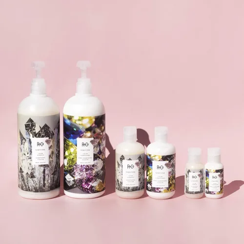 Miniatura 3 de R+Co Champú de color de piedras preciosas, control de encrespamiento, repara + conserva el color del cabello, vegano + libre de crueldad animal