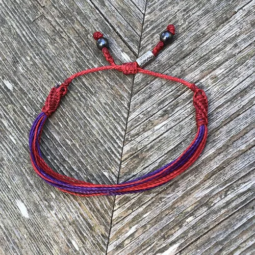 Miniatura 110 de Rumi Sumaq Pulsera de concientización para hombres, mujeres y niños – Pulsera de apoyo tejida ajustable anudada a mano – Pulsera de conciencia sutil