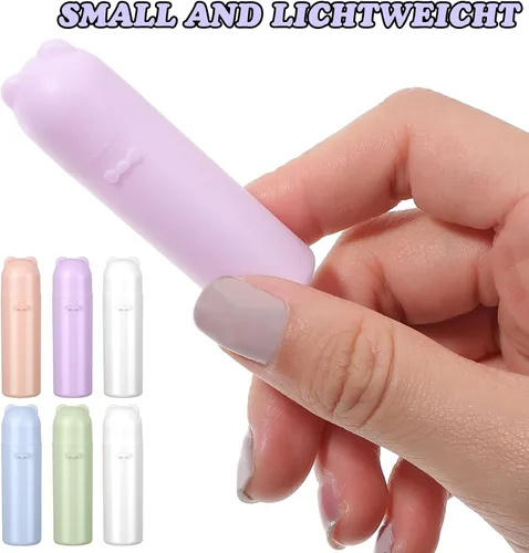 Miniatura 5 de 6 piezas de removedor de lentes de contacto de silicona suave, herramienta de inserción de contactos con bonita caja de almacenamiento, removedor