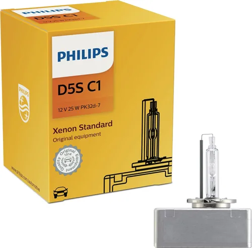 Miniatura 8 de Philips Automotive Lighting D1R - Bombilla de xenón HID auténtica para faros delanteros con luz blanca intensa de 4200 K, se adapta a determinadas