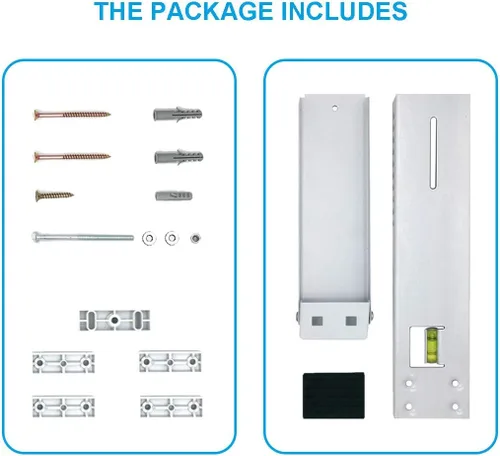 Miniatura 8 de Air Jade Soporte de aire acondicionado de ventana, hasta 160 libras, diseñado para adaptarse a unidades de tamaño de 7,000 a 22,000 BTU, soportes