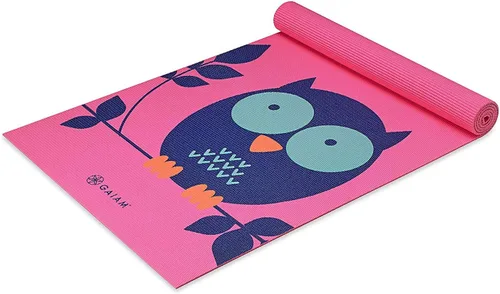 Miniatura 12 de Gaiam Tapete de Yoga para Niños, Tapete de Ejercicio, Yoga para Niños con Estampados Divertidos - Tiempo de Juego para Bebés, Niños Pequeños Activos