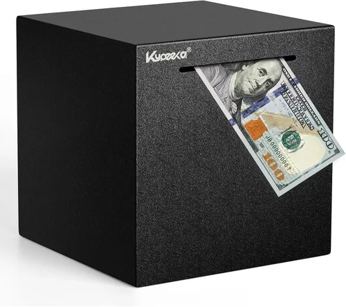Miniatura 15 de Alcancía para adultos debe romperse para abrir, alcancía irrompible de acero inoxidable para adultos, caja de ahorro de metal para ahorrar dinero