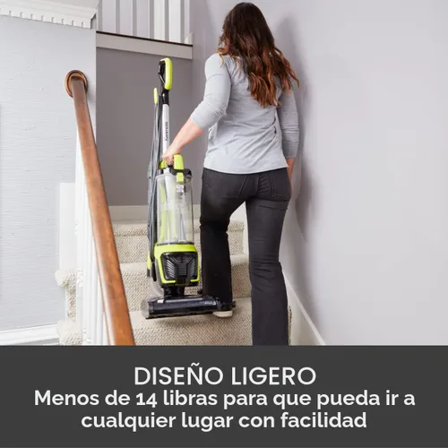 Miniatura 4 de Kenmore DU2001 Aspiradora vertical sin bolsa limpiadora de alfombras con sistema de 2 motores, taza de polvo XL, herramienta combinada 3 en 1