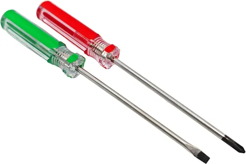 Miniatura 3 de Juego de 4 destornilladores magnéticos de 0.118 pulgadas, puntas Phillips y puntas de cabeza ranuradas con eje de acero de 3 pulgadas, herramientas