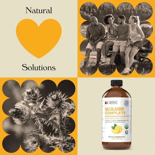 Miniatura 6 de Vesícula Biliar Completa 8oz - Suplemento de Fórmula Líquida Natural Orgánica para Limpieza de Cálculos Biliares, Apoyo y Lodos