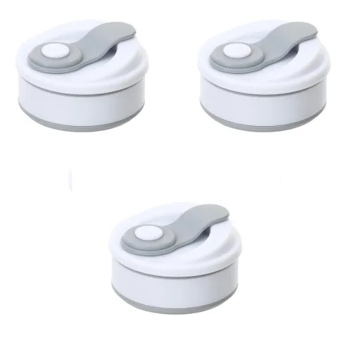 Miniatura 10 de YBM Home Taza de viaje plegable de silicona con tapa, vaso plegable de silicona irrompible para acampar y viajar, 12151vc-1