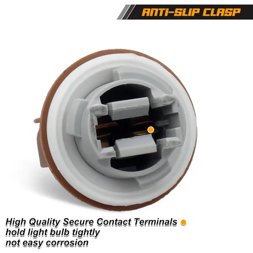 Miniatura 3 de NDRUSH Señales de giro para señales de estacionamiento, enchufes de luz, conector compatible con Ford Focus Fusion F150 F250 F350 Super Duty Ranger
