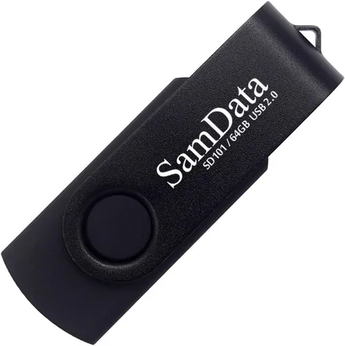 Miniatura 3 de SamData Paquete de 2 Unidades Flash USB de 64GB, Unidades Thumb de 64GB Memory Stick Jump Drive con Luz LED para Almacenamiento y Copia de Seguridad