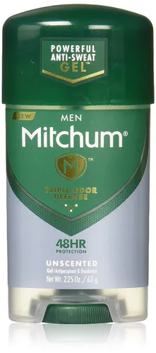 Miniatura 8 de Gel corporal antitranspirante y desodorante, sin perfume, 2.25 onzas, Mitchum , paquete de de 3, 1