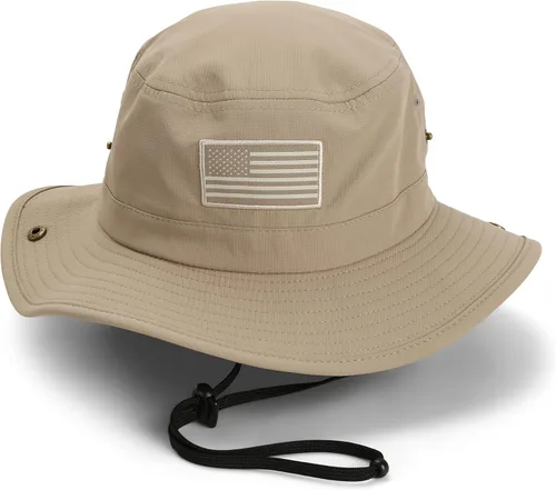 Miniatura 5 de Paramount Outdoors Bayou American Flag Boonie Hat American Fit Design Floats