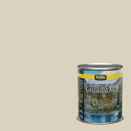 Miniatura 15 de Rodda Paint CASCADIA XL Pintura e imprimación satinada exterior en uno, cuarto de galón, Cantera