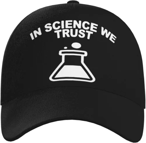 Miniatura 2 de in Science We Trust Baseball Caps Adjustable Trendy Curved Brim Baseball Hat for Men Women